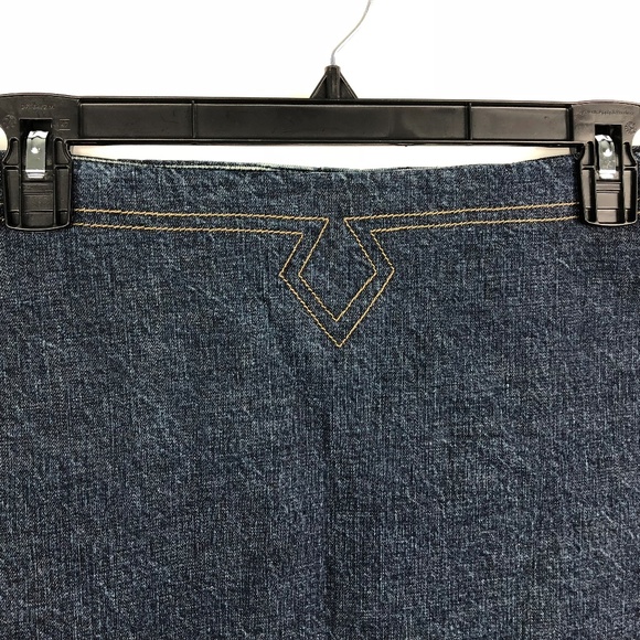Vintage Tommy Hilfiger Jeans Blue Denim Mini Skirt - Picture 2 of 8